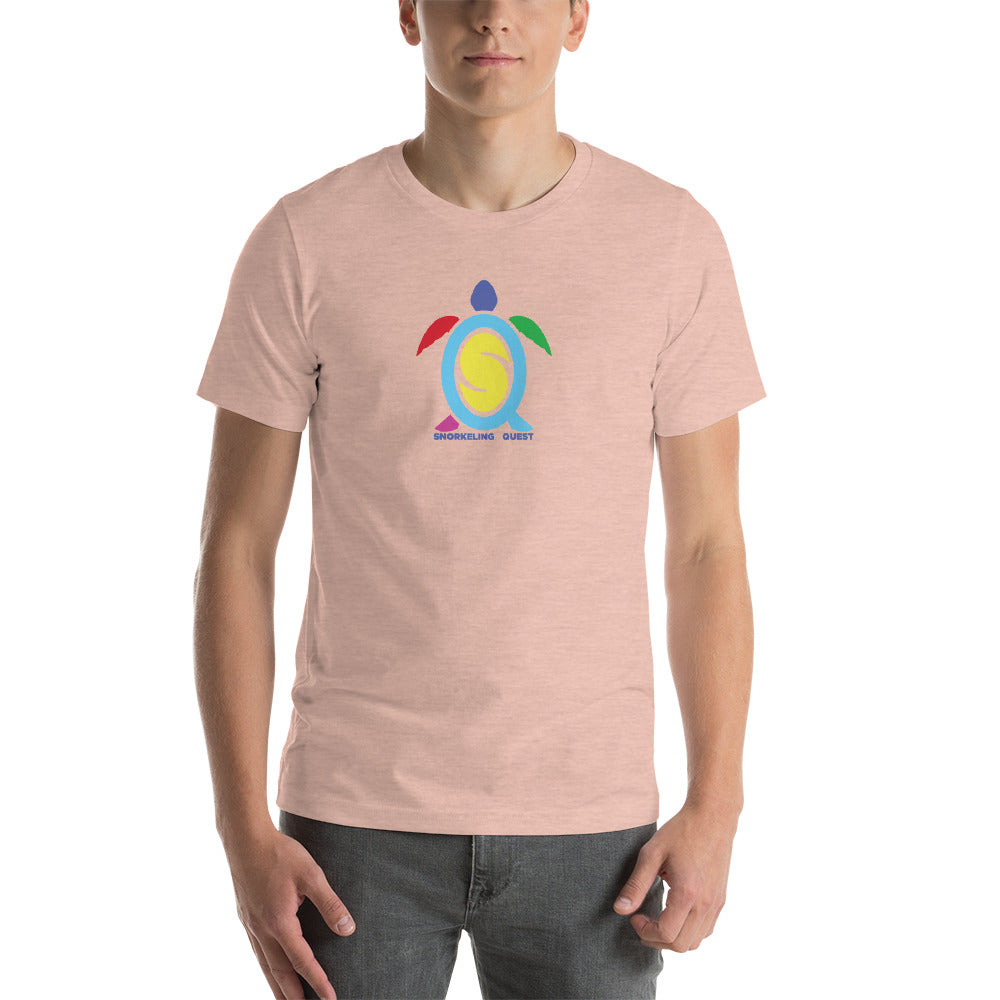 Short-Sleeve Unisex T-Shirt Colorful Logo